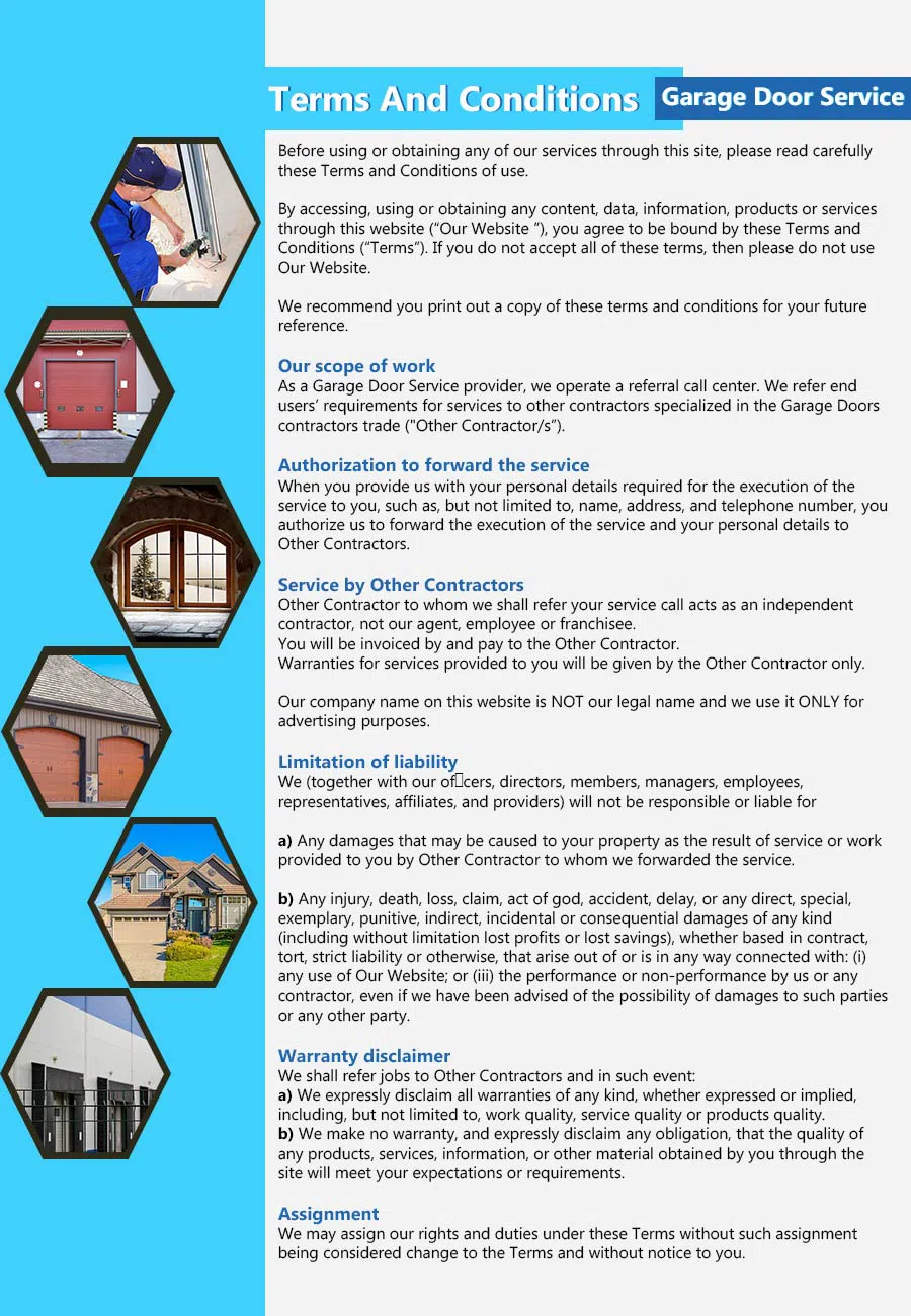 Neighborhood Garage Door Service Riverside, CA 951-692-4733